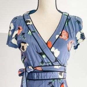 Floral Summer Wrap Dress